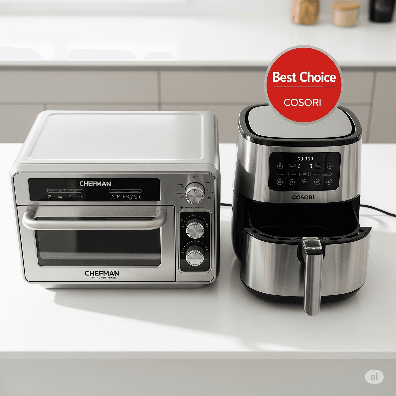Chefman Digital Air Fryer vs Best Choice Air Fryer