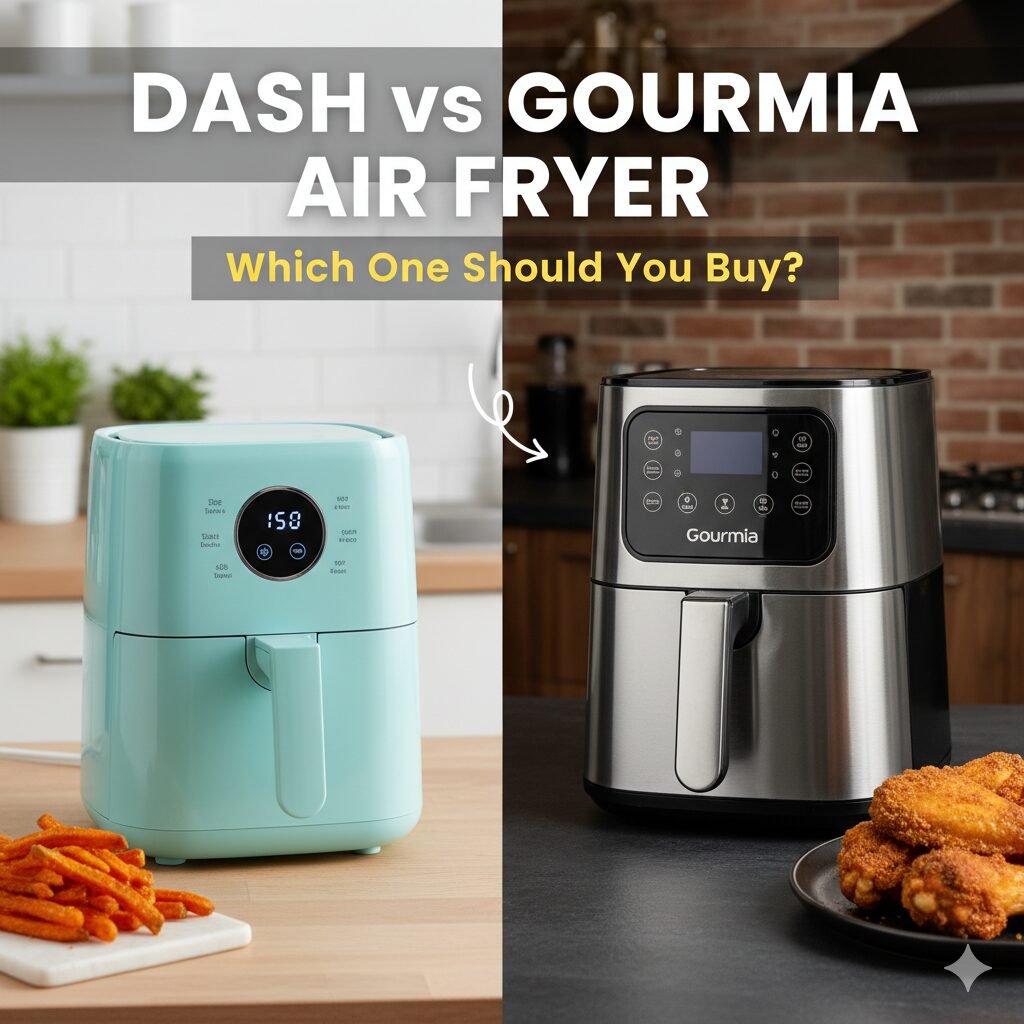 Dash vs Gourmia Air Fryer Comparison