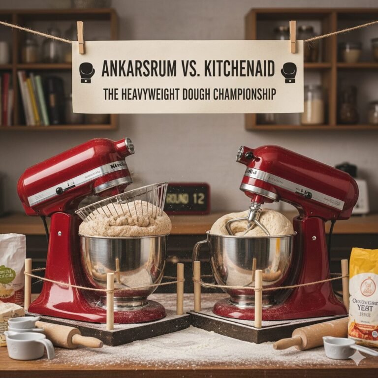 ankarsrum stand mixer vs kitchenaid