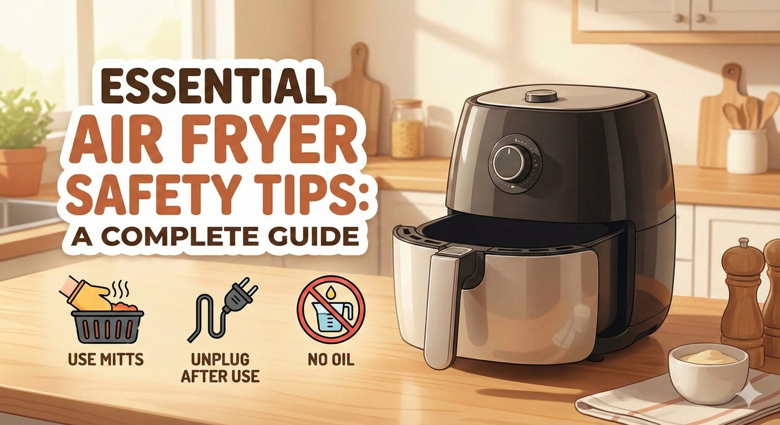 air fryer safety tips