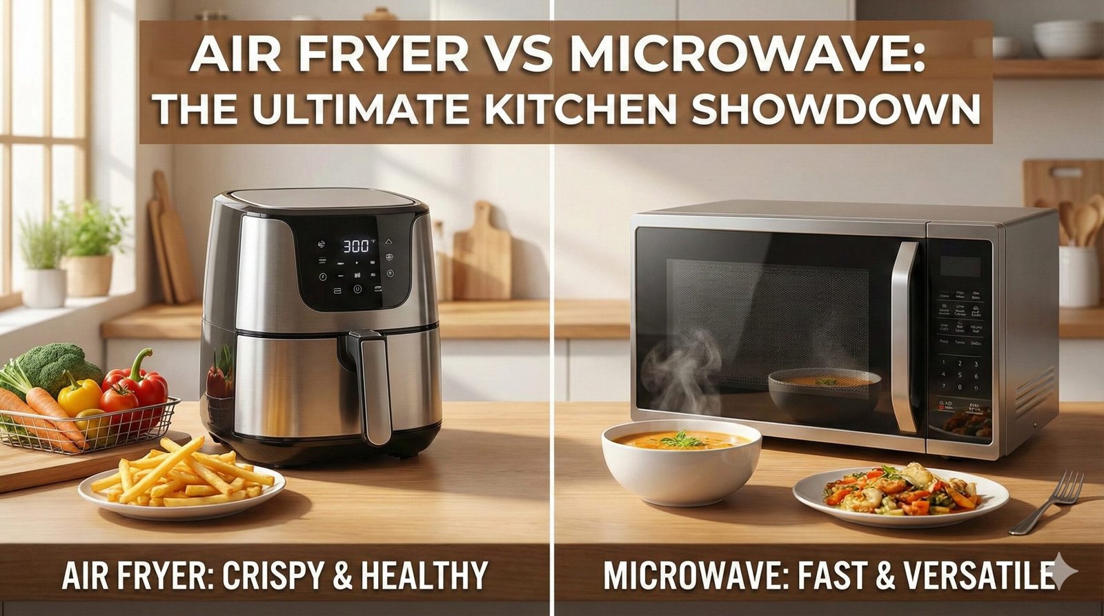 Air Fryer vs Microwave Oven