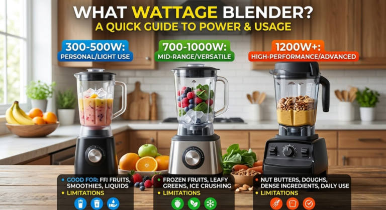 What Wattage Blender
