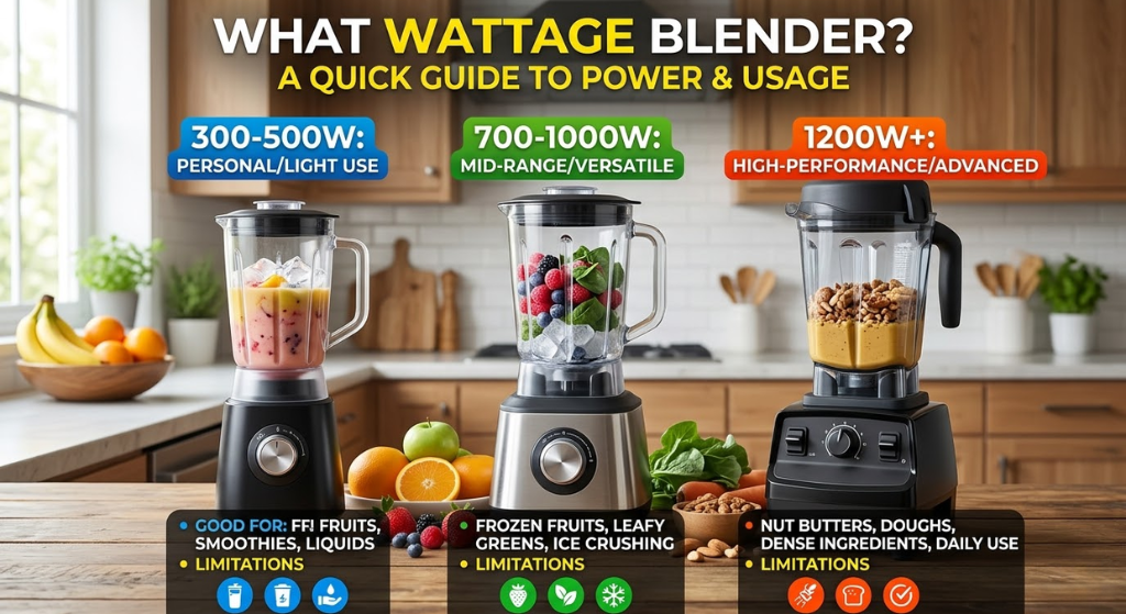 What Wattage Blender